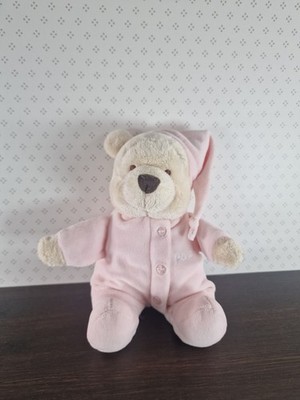 Disney Store exklusiver Baby Winnie Puuh Stofftier rosa Schlafanzug Gutenacht Teddy
