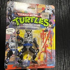 Chrome Dome Teenage Mutant Ninja Turtles TMNT 1991 Playmates Figure NEW SEALED
