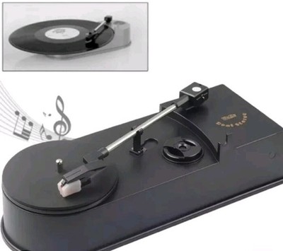 Stilvoller Keramik Plattenspieler Mini USB zu MP3 Plattenspieler Stereo eingebaut