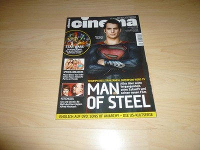 Zeitung Zeitschrift Magazin Cinema Nr. 04 / 2013 - Man of Steel - Star Wars