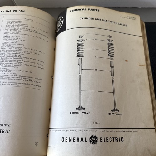 GE Diesel -Electric Locomotive Renewal Parts Catalog GEX-10060 U30C 1964-1974 - Picture 21 of 24