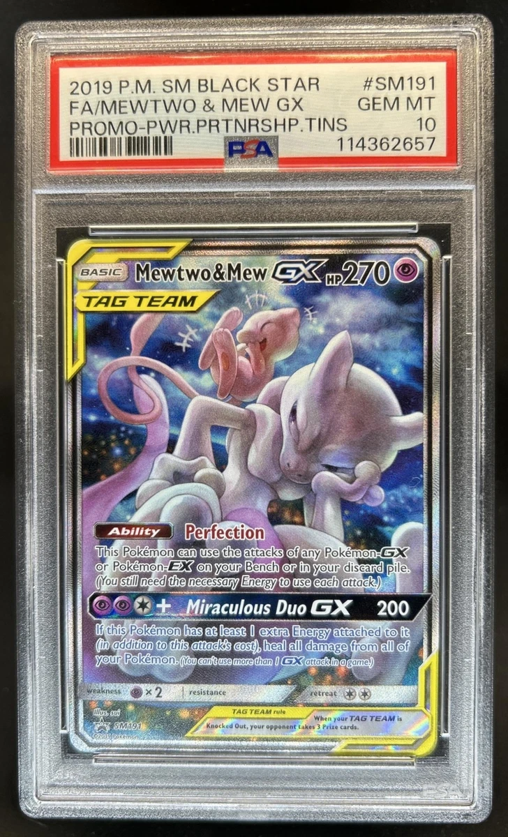 Mew Pokémon TCG Professional Sports Authenticator (PSA) Grade 10