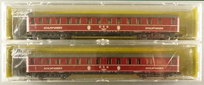 Roco 2269A Spur N Dsg 2 Schlafwagen WL4ü(e) ausgestattet Neu Box