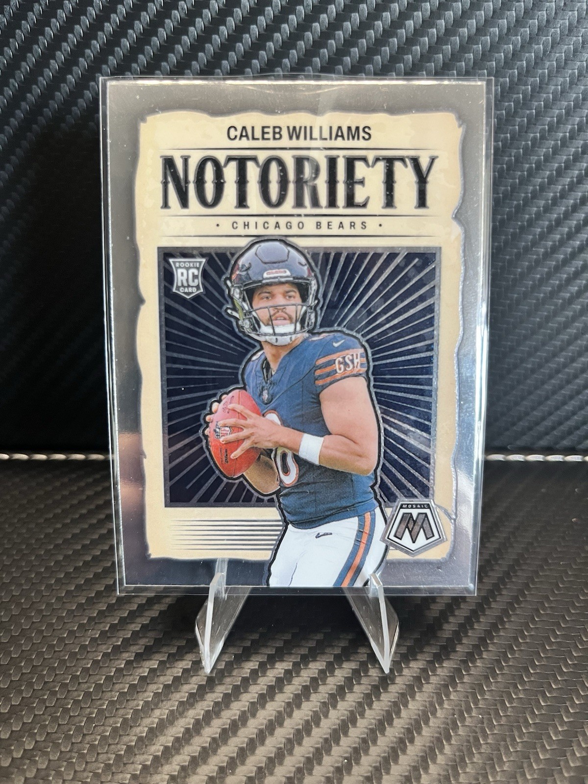 Caleb Williams Panini Mosaic Notoriety #18 Base
