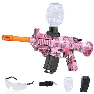 #ad Electric Gel Ball Blaster Toys Eco Friendly Splatter Ball Gun For Kids Pink $54.94