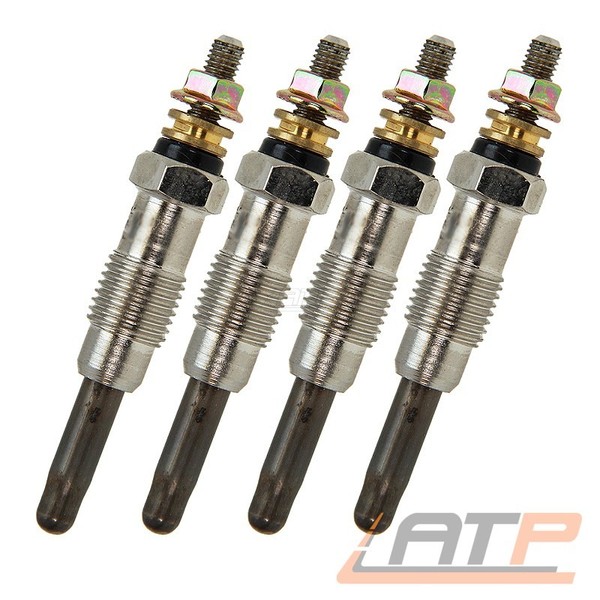 4X GlÜHkerze GlÜHkerzen FÜR Mercedes Benz BUS T1 601 602 2.3 D BJ 88-95-image