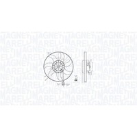 Magneti Marelli LÜFter MotorkÜHlung 346Mm Passend FüR VW California Transporter