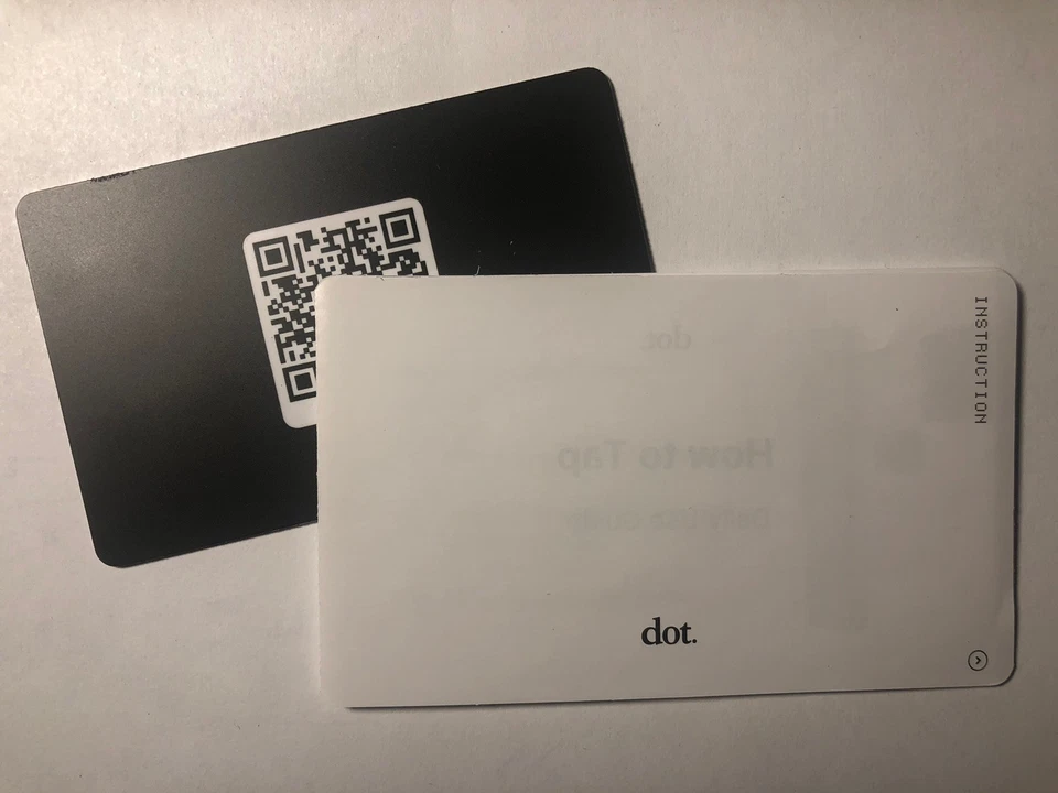 dot. Card Digital networking Business Card/Cards iPhone and Android "SHIPS FREE" - Image 3 of 3