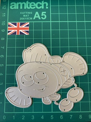 Findet Nemo Fischblasen Angeln Stanzschablonen Metall Scrapbooking Karten
