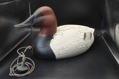 Big Sky Carvers 2004 Artist Signed Wood Duck Decoy Limited#10/13 Hand Carved 11"