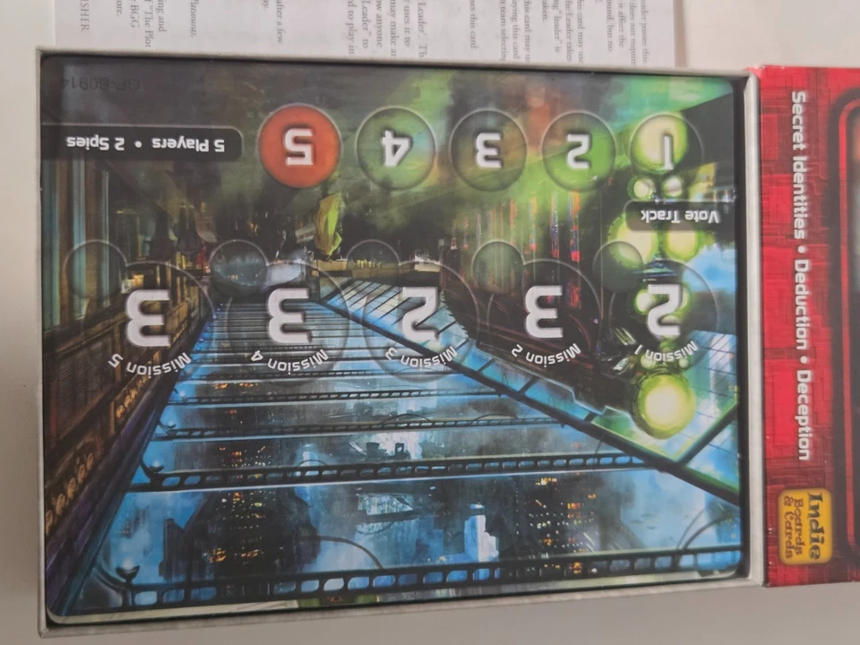 The Resistance Board Game by Don Eskridge Indie Boards & Cards Deduction Game - Image 4 of 4