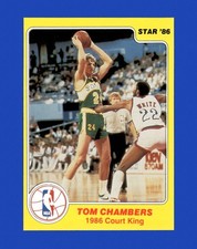 1985-86 Star Court Kings Set-Break #  6 Tom Chambers NR-MINT *GMCARDS*