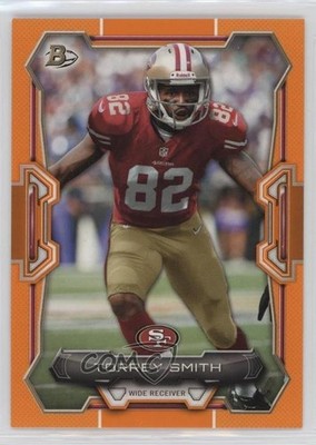 2015 Bowman Orange 39/50 Torrey Smith #11 1n93