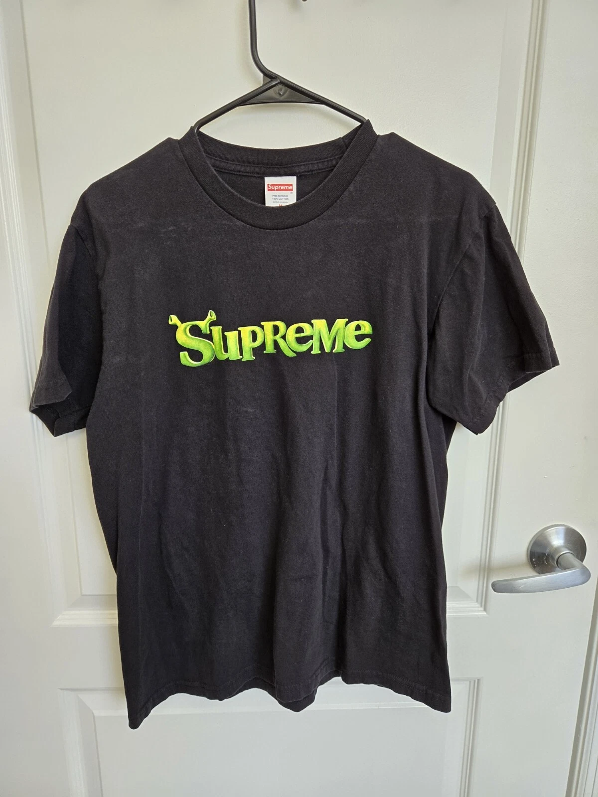 T shirt SUPREME Shrek taille M occasion