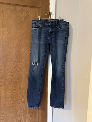 Joe's Jeans Size 34 Bootcut Mid Rise Med Wash Denim Cotton Blend Stretch