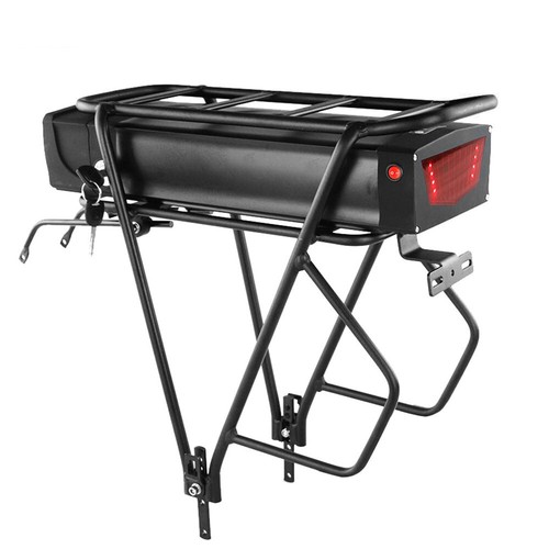 48V 52V 20AH Rear Rack Li-ion Battery Pack Taillight USB Charger 0-2000W motor - Picture 3 of 12