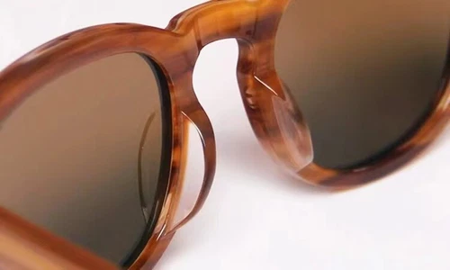 Moscot Lemtosh Sonnenbrille Damen Retro rundes Gestell braune Platte Sonnenbrille Herren - Bild 9 von 14