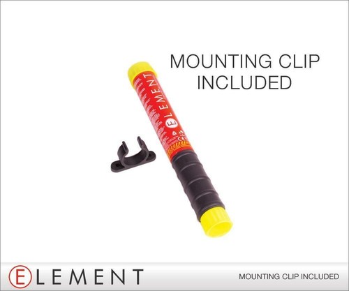 ELEMENT E50 Fire Extinguisher 40050 50 second use NO MAINTENANCE Free Mount Clip - Picture 2 of 7