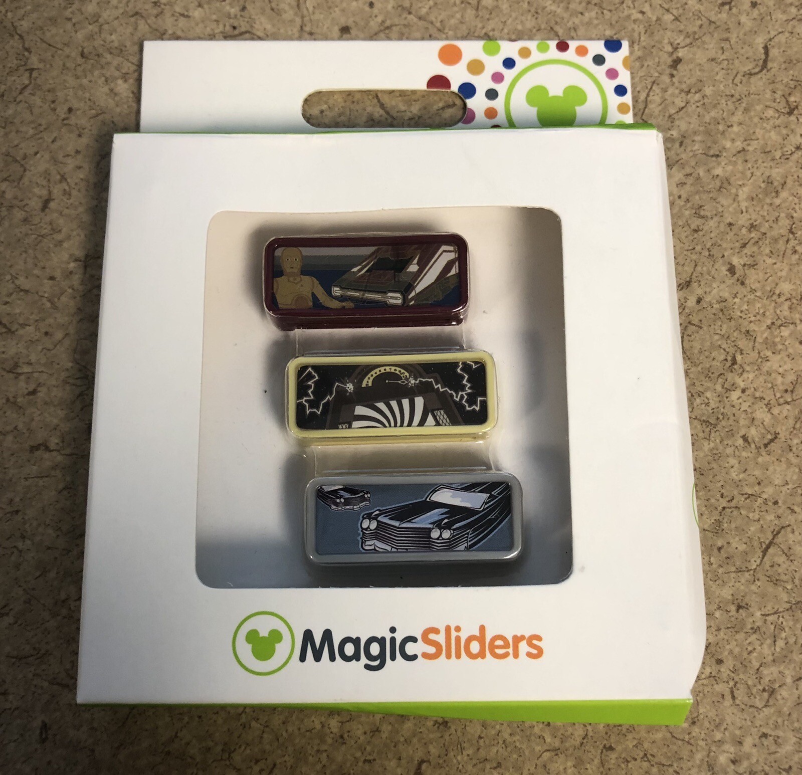 NIB Disney World Magic Band Sliders Hollywood Studio Rides eBay