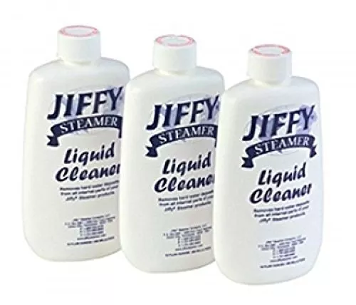 Jiffy Steamer Liquid Cleaner Removes Hard Water Deposits 3PK