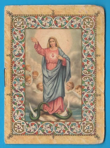 Anno Mariano 1954 Immacolata Concezione Calendarietto 8 Pagine Anno 1954 MA022 - Foto 1 di 5