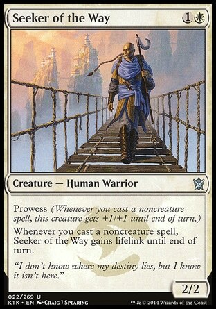 Magic the Gathering MTG Seeker of the Way (22) Khans of Tarkir LP - Picture 1 of 1