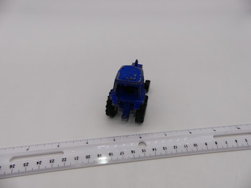 Blue Diecast Farm Tractor Toy Vehicle Car Toy - Picture 3 of 4