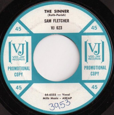 Sam Fletcher - Der Sünder (7'' Promo)