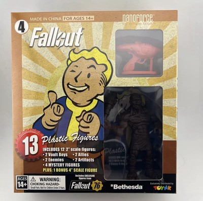 Fallout 76 Nanoforce Bethesda Figure Collection Sealed Factory NEW - Box #4