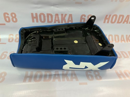 Honda XR80 1984 nuevo panel completo de asientos de motocicleta (azul). Fit Honda XR80 1979-83. - Imagen 10 de 14