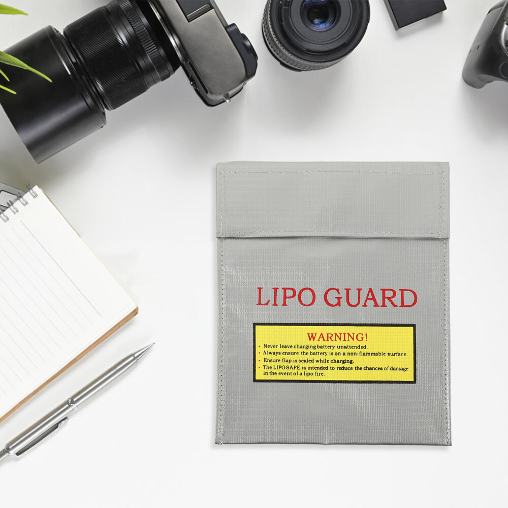 RC LiPo 18x23cm Safety Bag Fireproof Sack Family Home Storage