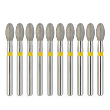 Dental Diamond Burs Football Egg FG 379/023XF Extra Fine Grit High Speed Burr