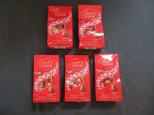 (5) Bags Of Lindt Lindor Milk Chocolate Truffles 5.1 Oz *