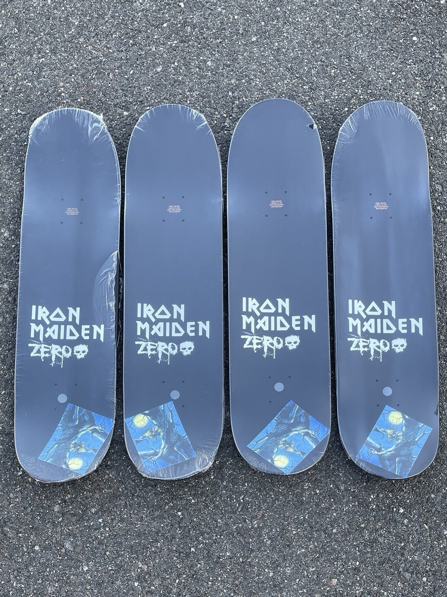 Iron Maiden Final Edition x Zero Skateboard Skate Deck (Set