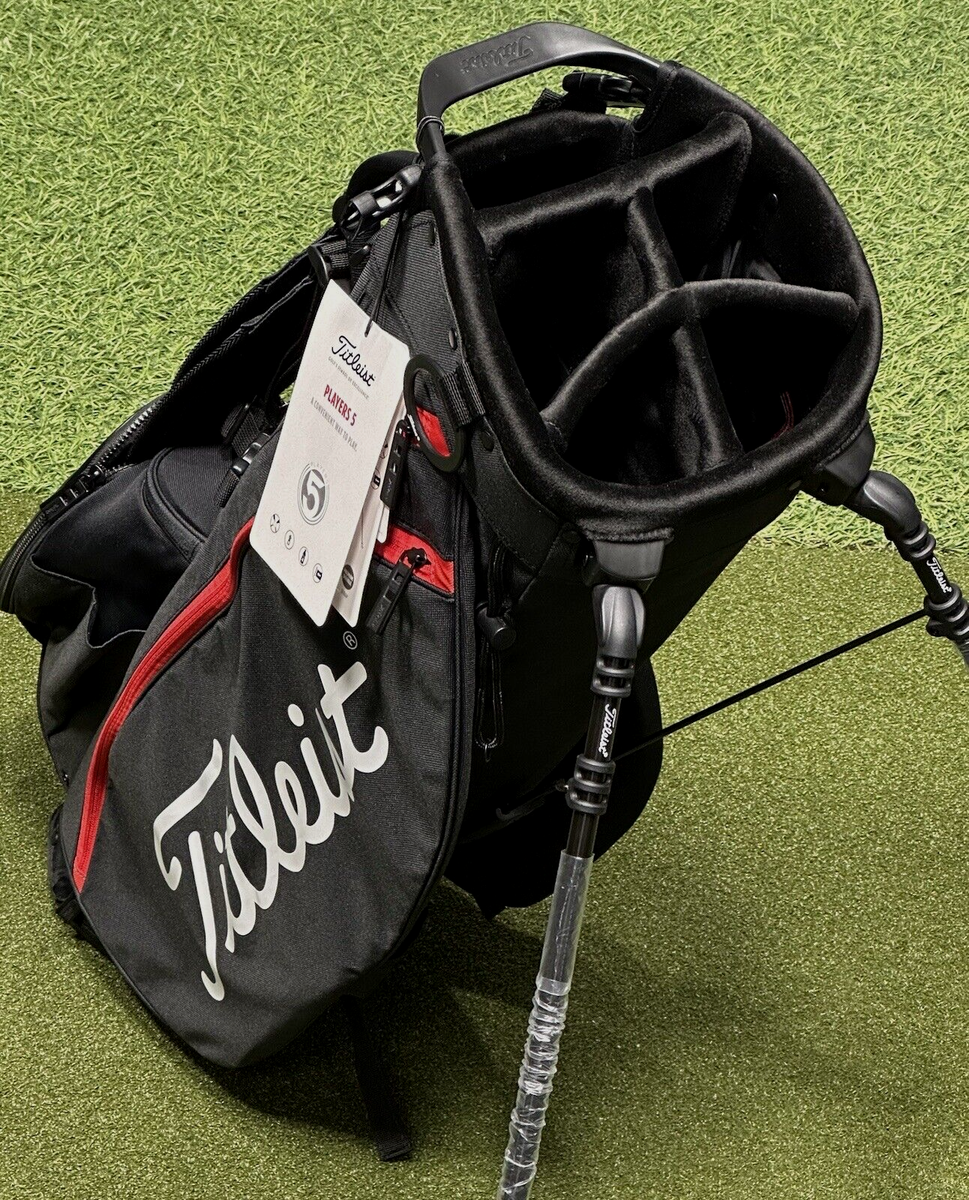 ゴルフバッグ・キャディバッグ Titleist Players 5 Stand Bag TB23SX8 Titleist Players 5 Stand Golf Bag 2024 – GolfDirectNow.com