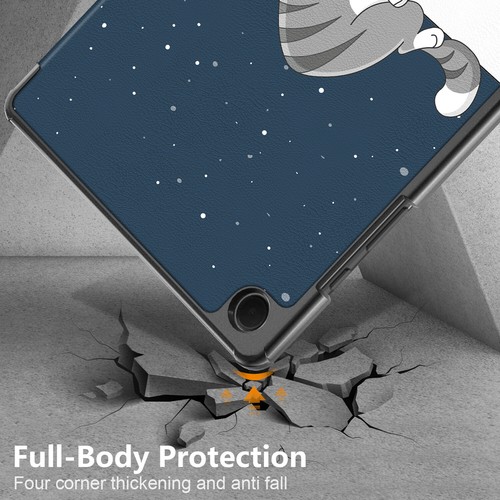 Folio Ultra Slim Leather Stand Magnetic Case Cover For Samsung Galaxy Tab A9/A9+ - Picture 94 of 122