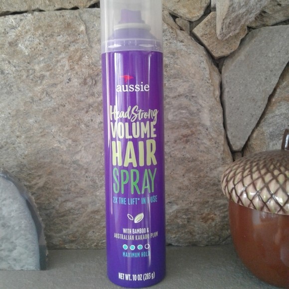 Volume Hair Spray Aussie Headstrong Maximum Hold Bamboo 10 oz NEW