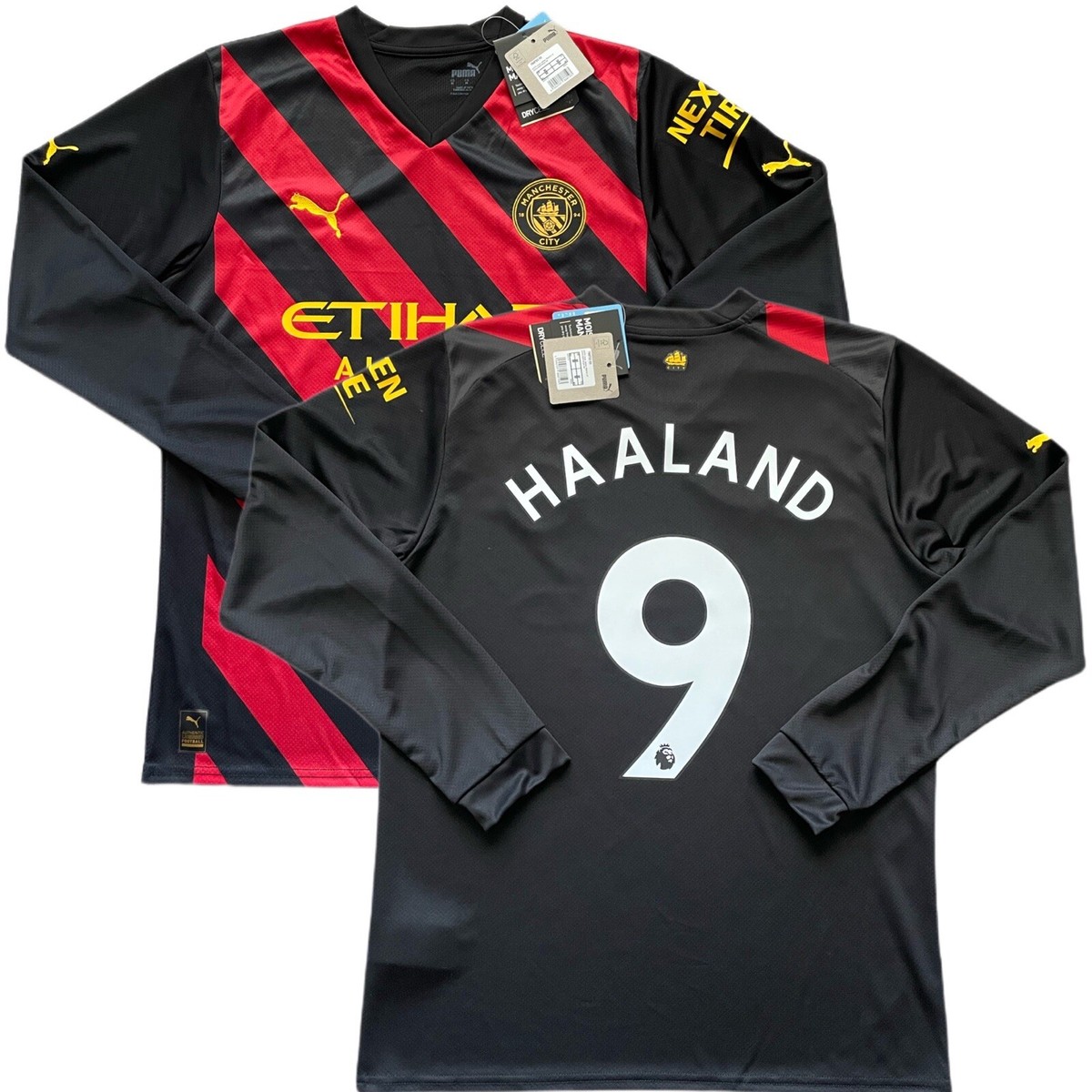 2022/23 Manchester City Away Jersey #9 HAALAND Medium Puma 2022/23 Manchester City Away Jersey #9 HAALAND Medium Puma