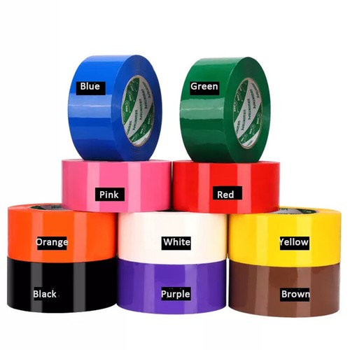 10 Coloured Sealing Tape Packaging Tapes for Packing Shipping Moving