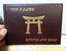 vintage Top 3 Club Yokota air base Japan book, photos, info & more 1950s US