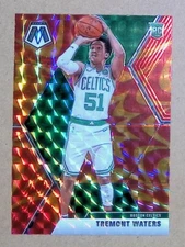 2019-20 Panini Mosaic #214 Tremont Waters Reactive Orange RC R2994