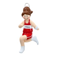 PERSONALIZED Female Runner - Track  Field Christmas Ornament 2023 Keepsake Gift