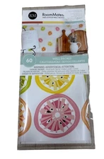RoomMates RMK4949SCS Jane Dixon Citrus Sweet Peel and Stick Wallpaper Stickers