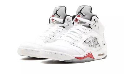 Size 10.5 - Supreme x Air Jordan 5 Retro White for sale Size 10.5 - Supreme x Air Jordan 5 Retro White for sale