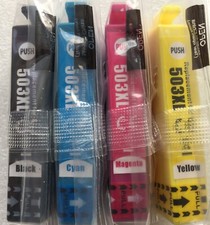COMPATIBLE INK CARTRIDGE SET FOR EPSON EXPRESSION HOME XP-5200 XP-5205 PRINTERS