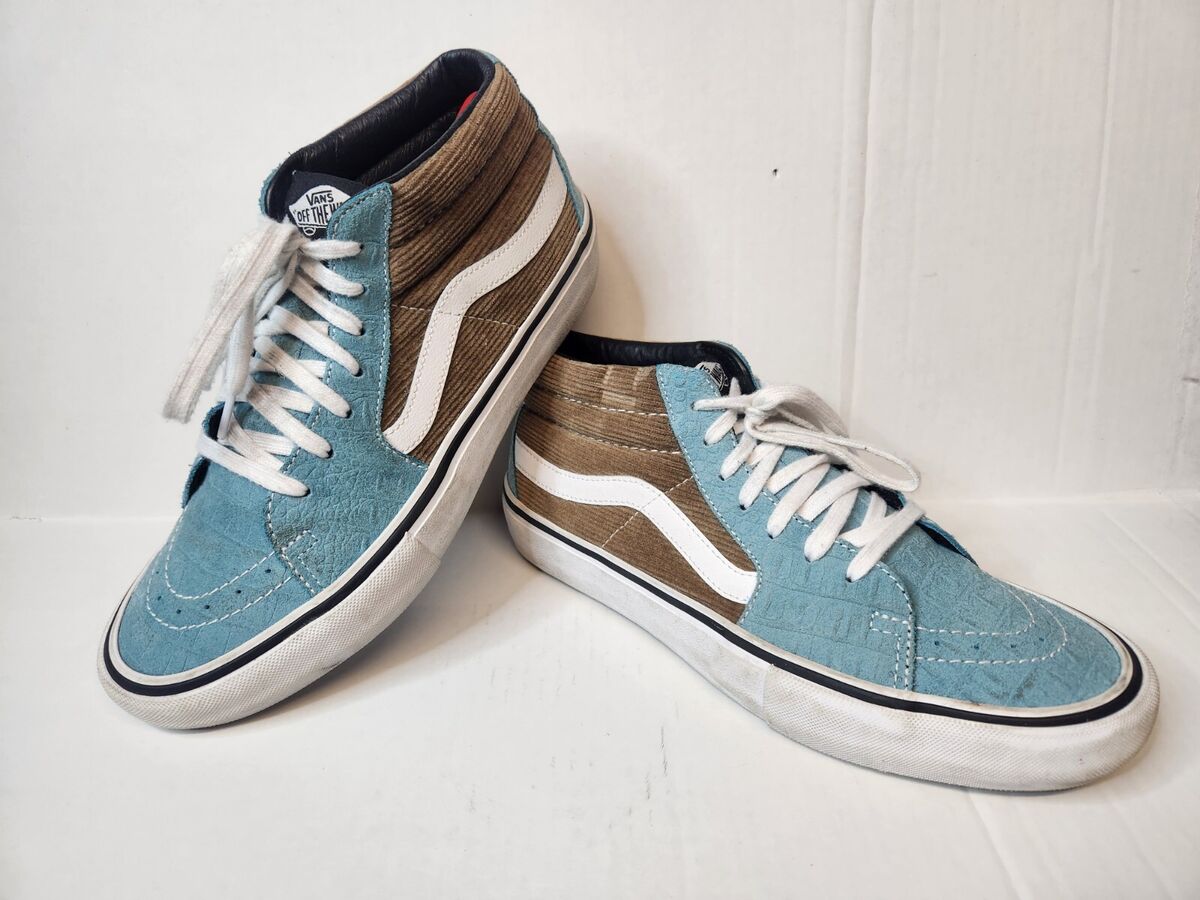 VANS Sk8-Mid Pro x Supreme Croc Corduroy Shoes Size 8 VANS Sk8-Mid Pro x Supreme Croc Corduroy Shoes Size 8