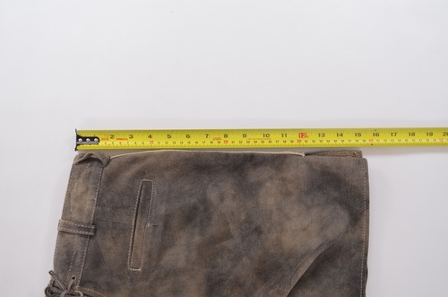 Spieth & Wensky Trachten Austrian Tyrol Leather Shorts Womens EUR 34 / US XS - Picture 11 of 15
