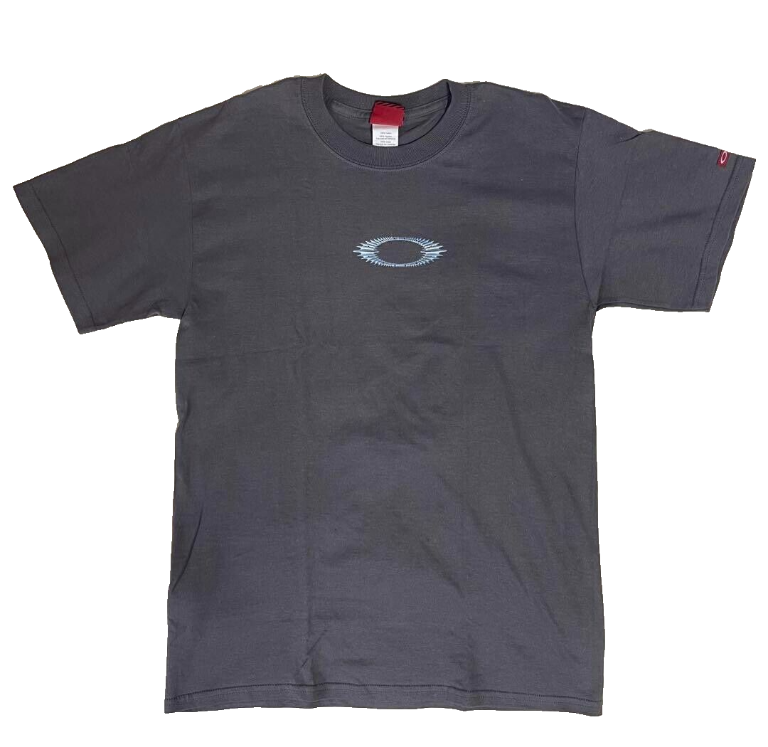 90s 00s Oakley vintage T-shirt deadstock short sleeves grey 90s 00s Oakley vintage T-shirt deadstock short sleeves grey