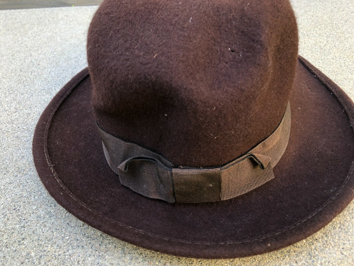 NORDSTROM Vintage 80s 90s Made in Italy Brown 100% Wool  display picture 2