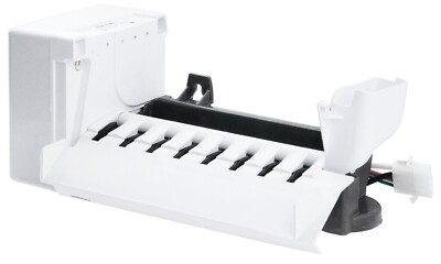 Ice Maker Assembly Replacement For Whirlpool/Maytag/KitchenAid Refrigerators - Compatible With Many Models (See List)